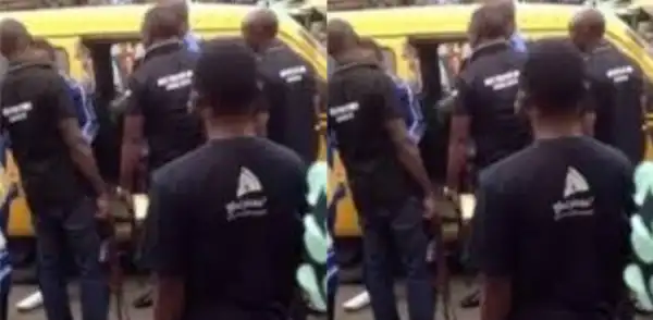 SARS officers busted the house of a military man in search of yahoo boys and the calamity after